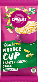 Davert Noodle Cup sauce crémeuse aux herbes (61 g)