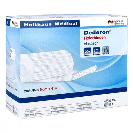 Dederon bandes de fixation 4 m x 6 cm (20 pièces)