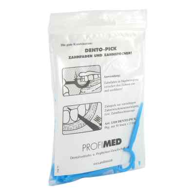 Dento Pick cure-dents fil dentaire (50 pièces)