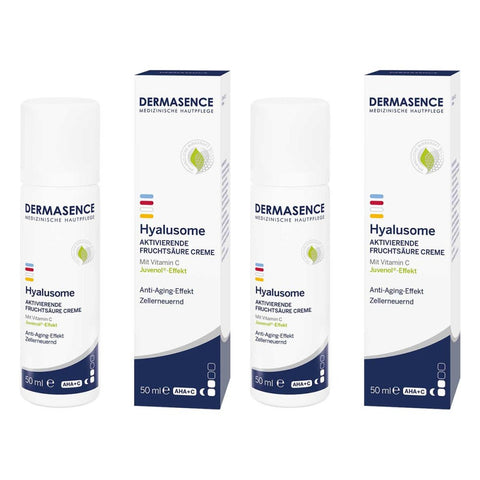 Dermasence Hyalusome Aktiv-Fruchtsäurecreme (2x50 ml)