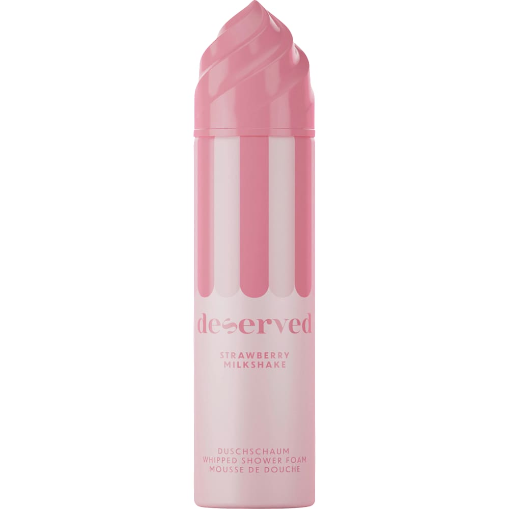 deserved Mousse de douche Strawberry Milkshake (250 ml)