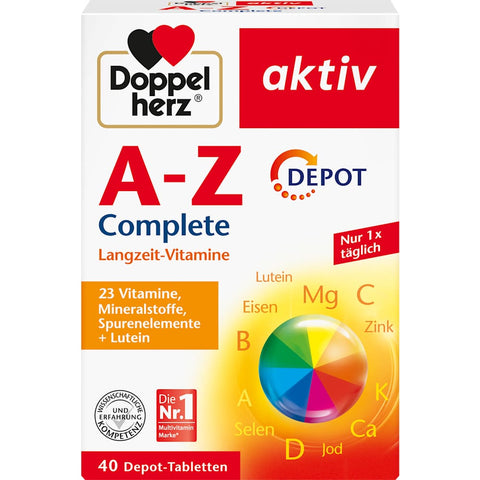 Doppelherz A-Z Depot comprimés (40 pièces, 59,6 g)