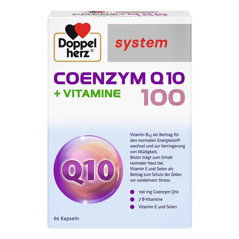 Doppelherz Coenzyme Q10 100+vitamine system gélules (60 pièces)
