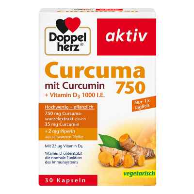 Doppelherz Curcuma 750 gélules (30 pièces)