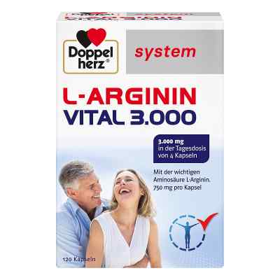 Doppelherz L-arginin Vital 3000 system gélules (120 pièces)
