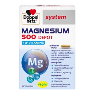 Doppelherz Magnesium 500 Depot system comprimés (30 pièces)