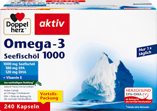 Doppelherz Omega-3 Meeresfischöl 1000 Kapseln (240 Stück)