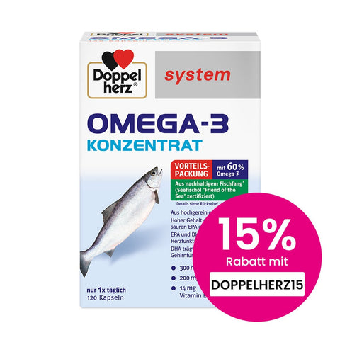 Doppelherz system Omega-3 concentré (120 gélules)