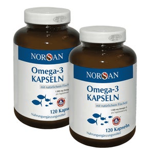 NORSAN Omega-3 gélules (2 x 120)