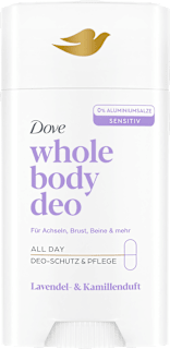 Dove déodorant stick corps entier lavande & camomille (75 ml)