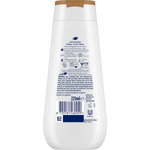Dove Advanced Care crème douche soin intensif & huile d'argan (225 ml)