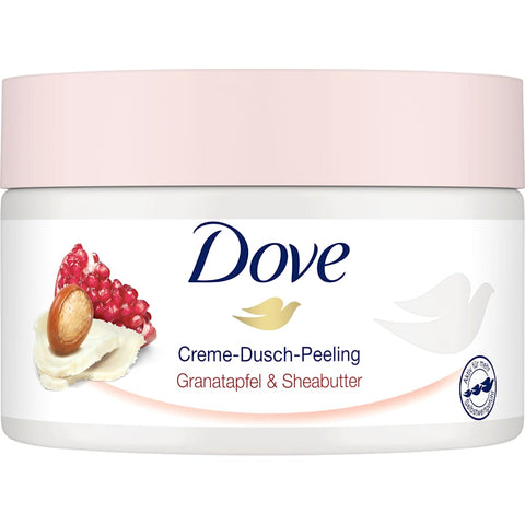 Dove Körperpeeling Granatapfel und Sheabutter, 225 ml