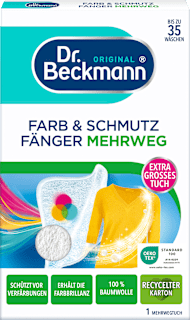 Dr. Beckmann chiffon anti-décoloration et anti-saleté réutilisable (1 pièce)