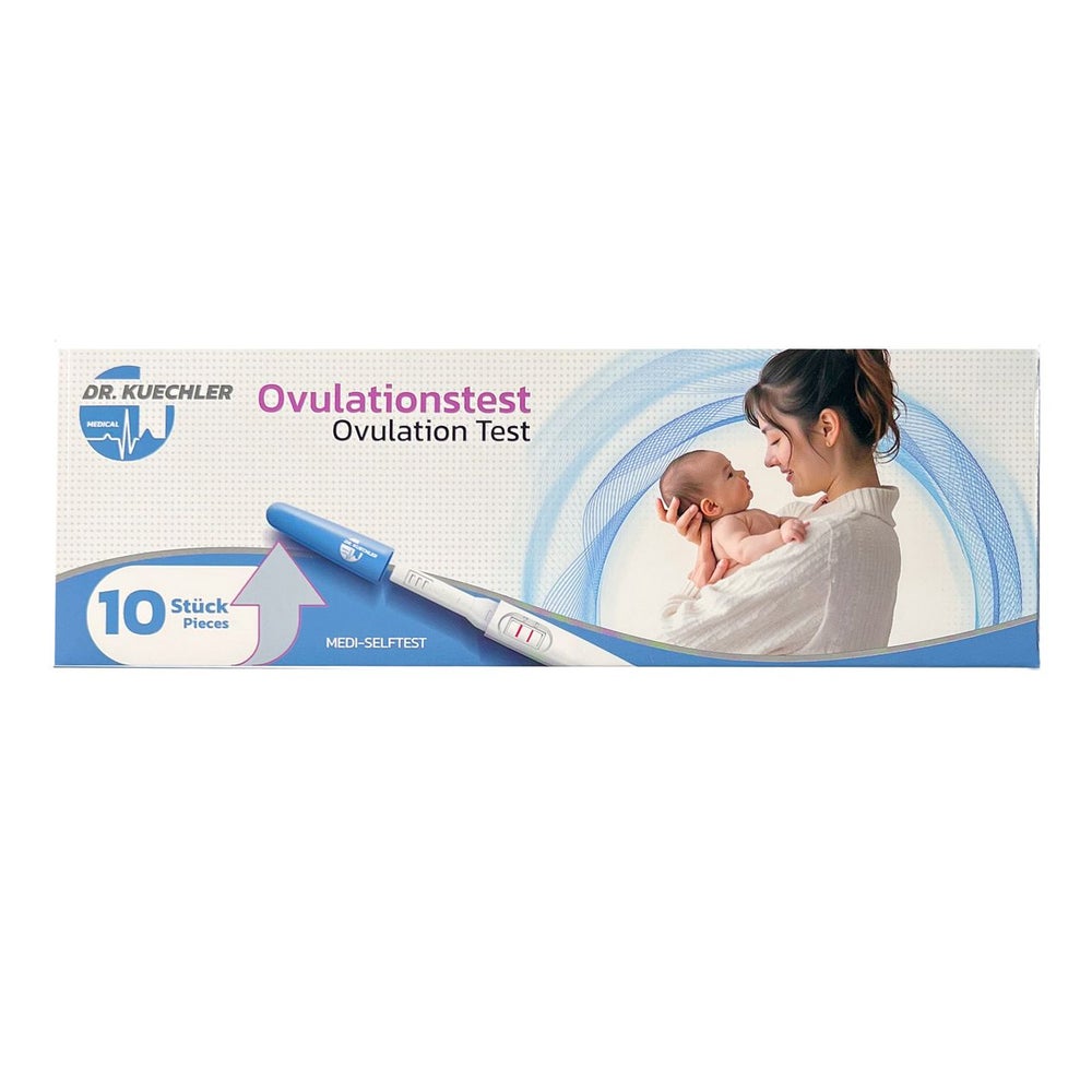 Dr. Kuechler Medical® test d'ovulation précoce, haute sensibilité (5 pièces)