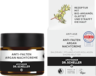 Dr. Scheller Crème de nuit anti-rides à l'argan (50 ml)