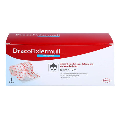 Dracofix wasserdichtes Fixierpflaster (15 cm x 10 m) (1 Stück)