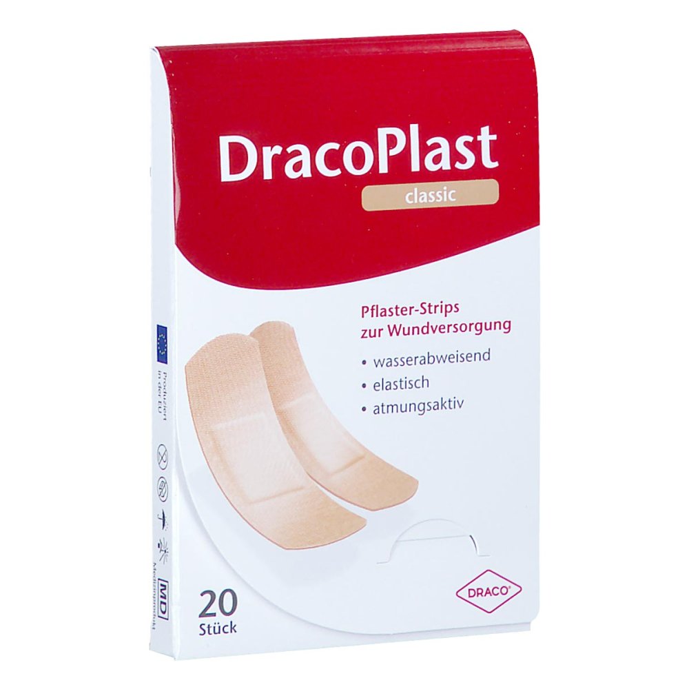Dracoplast Classic pansements (20 pièces)