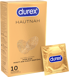 Durex Hautnah Classic Kondome, Breite 56 mm, 10 Stück