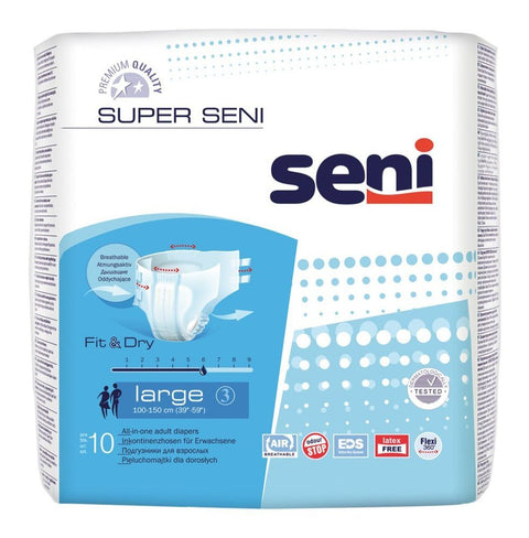 Super Seni Inkontinenzhosen (10 Stück)