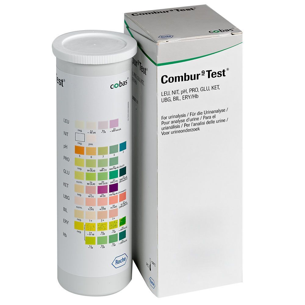 Combur 9 Test® teststreifen (50 pièces)