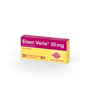 Eisen Verla® 35 mg Tabletten (20 Stück)