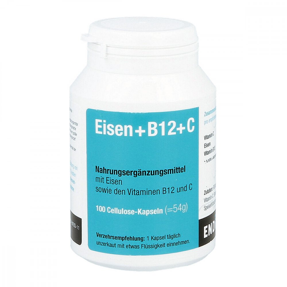 ENDIMA Fer+B12+C gélules (100 pièces)