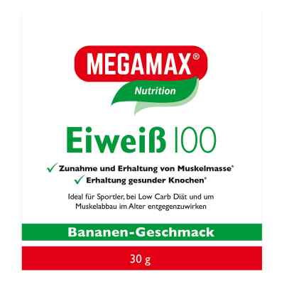 Megamax Protéine 100 Banane poudre (30 g)