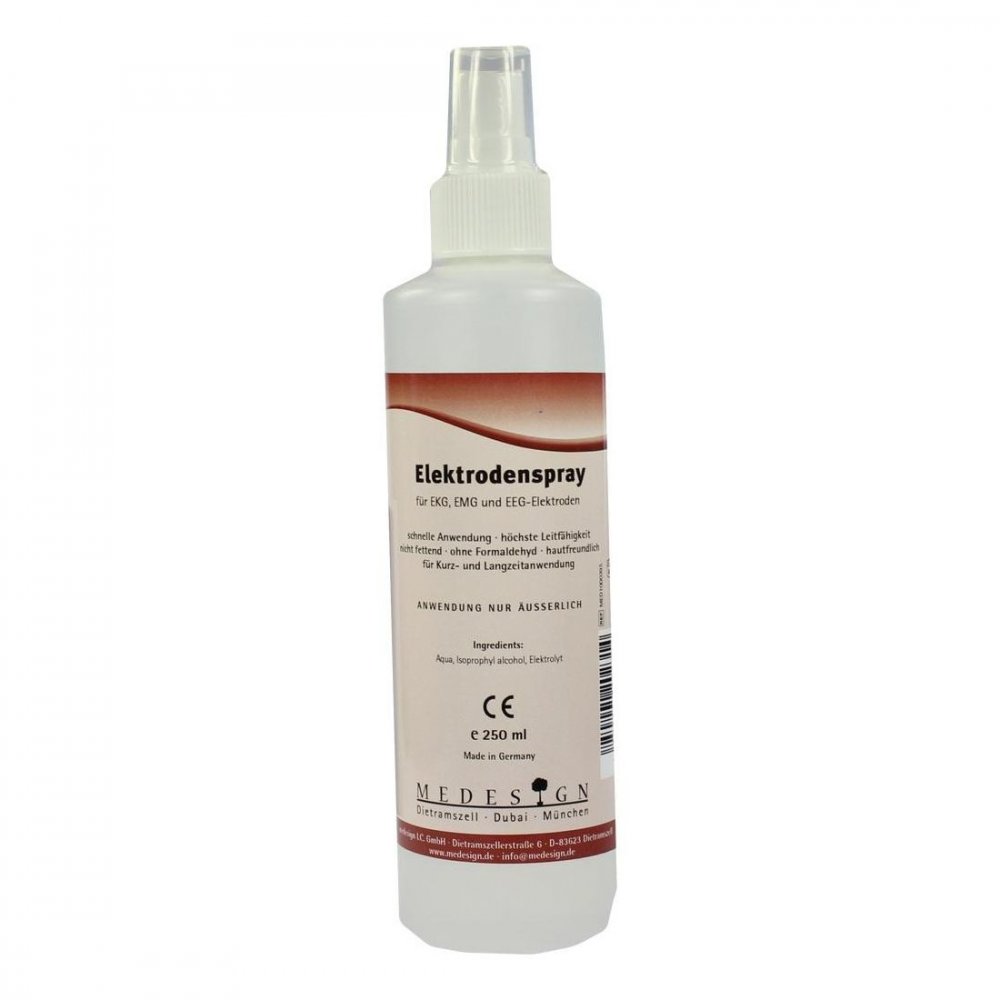 medesign spray pour électrodes (250 ml)