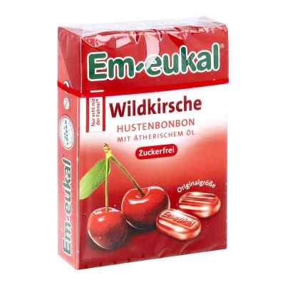 Em Eukal bonbons cerise sauvage sans sucre boîte (50 g)