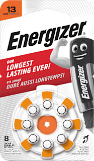 Energizer piles pour appareils auditifs 13 (8 pièces)