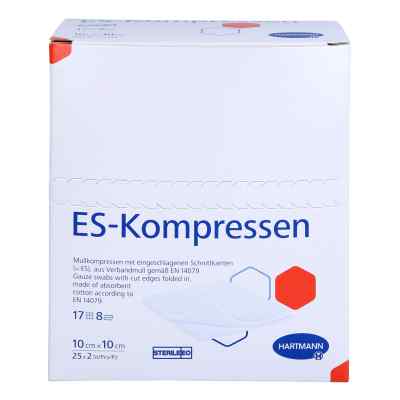 Acti Medi Compresses stériles 10x10 cm 8 plis (25x2 pièces)