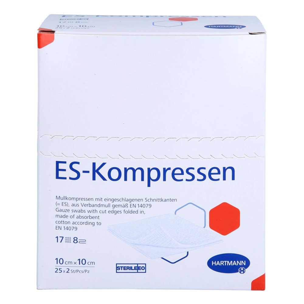 Acti Medi Compresses stériles 10x10 cm 8 plis (25x2 pièces)