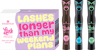 essence Mascara Set Lash Princess False Lash Effect (1 pièce)