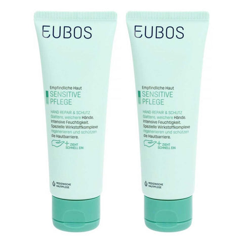 Eubos Sensitive repairing and protective hand cream (2x75 ml)