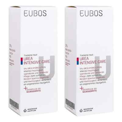 Eubos Peau sèche urée 5% lotion hydratante (2x200 ml)