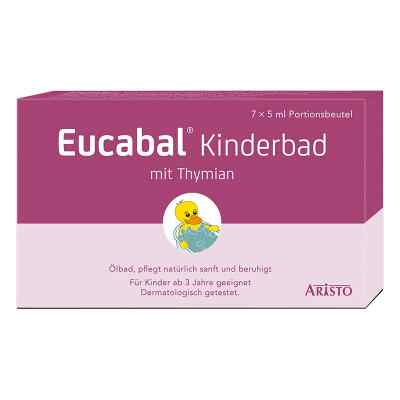 Eucabal bain pour enfants au thym (7x5 ml)