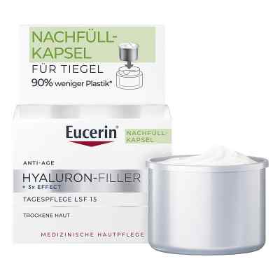 Eucerin Hyaluron-Filler 3x Effect Jour SPF 15 capsule de recharge (50 ml)