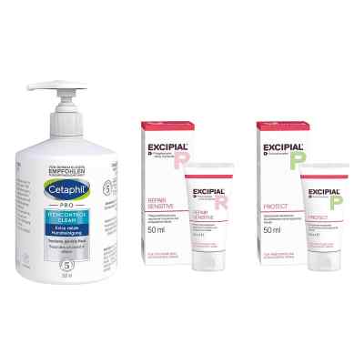 Excipial Set de protection cutanée : nettoyer, soigner et protéger (1 set)