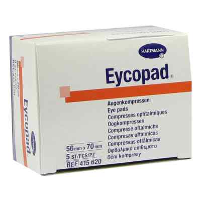 PAUL HARTMANN AG Eycopad Augenkompressen 56x70 mm unsteril (5 Stück)