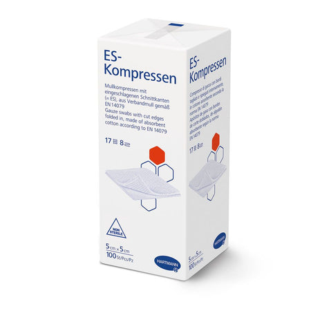 Compresses ES non stériles 16 plis 10 x 10 cm (100 pièces)