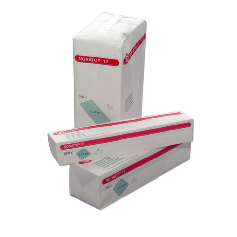NOBATOP 12 non-sterile compresses 10x10 cm