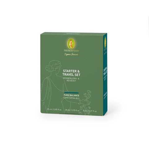 Primavera Organic Skincare Starter & Travel Set Pure Balance (1 Stück)