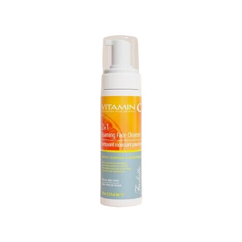 Arganicare Nettoyant visage moussant 2-en-1 (225 ml)