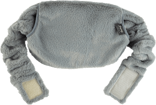 Fashy Wärmflasche mit Bauchtasche grau 0,8 L (1 Stück)