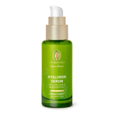 Primavera Soin bio Sérum à l'acide hyaluronique Energy Boost (30 ml)