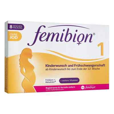 Femibion 1 désir d'enfant + début de grossesse sans iode (60 pièces)