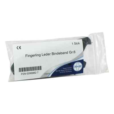 PARAM Leder-Fingerling Größe 6 (1 Stück)