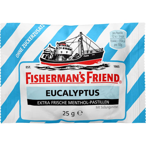 Fisherman's Friend sugar-free eucalyptus lozenges (25 g)