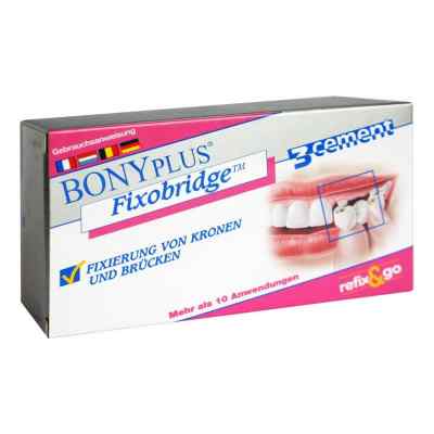 Bonyf Bonyplus Fixobridge Temporary Dental Prosthesis Fixation Kit 7g