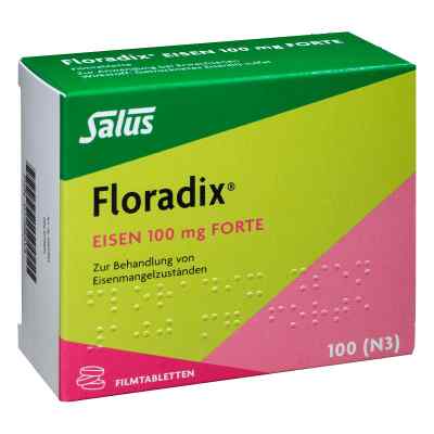 Floradix Fer 100mg forte (100 pièces)